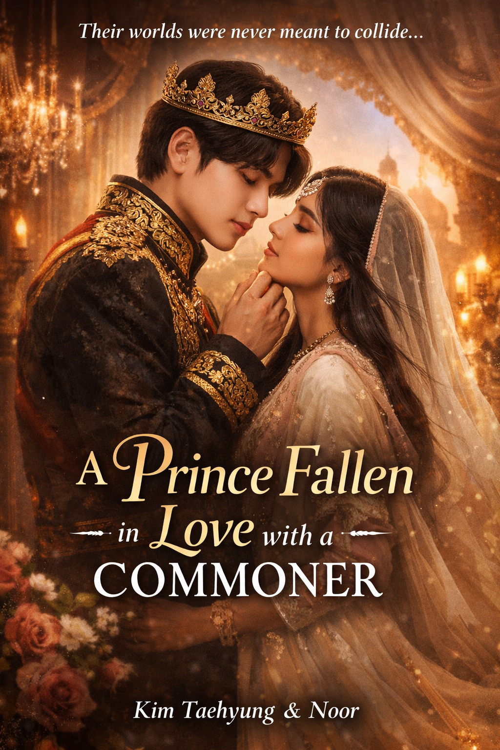 A prince fallen in love with commoner girl
