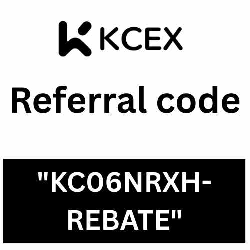 Kcex Invite Code "KC06NRXH-REBATE" Get Upto 50% On Trading Fees