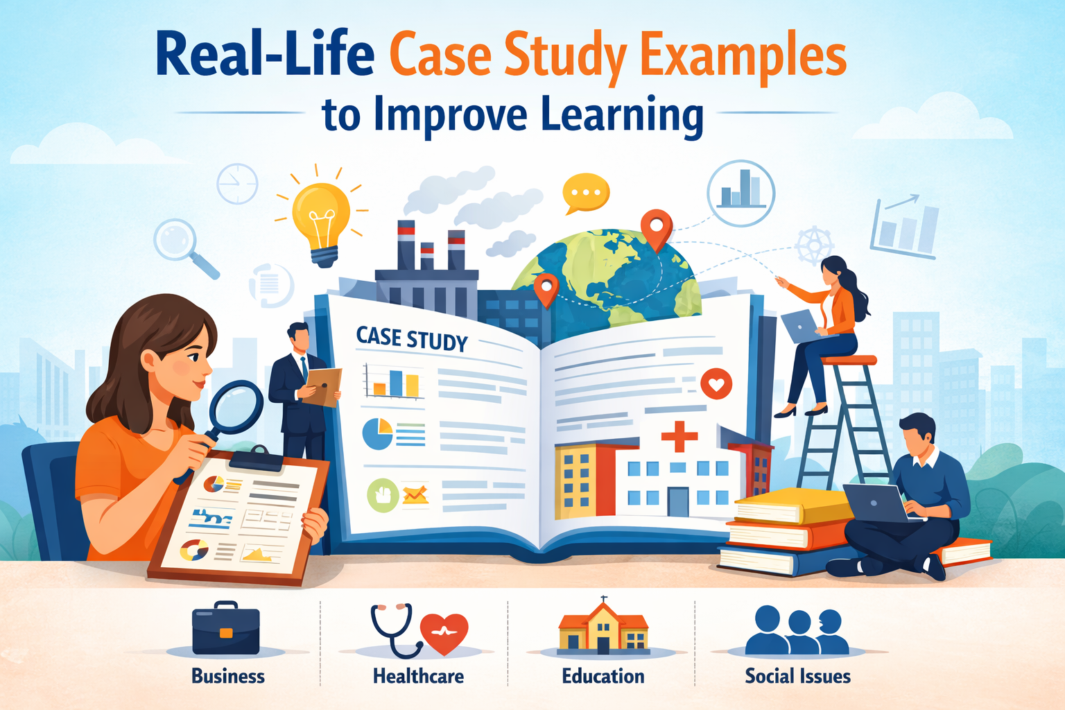 Real-Life Case Study Examples to Improve Learning