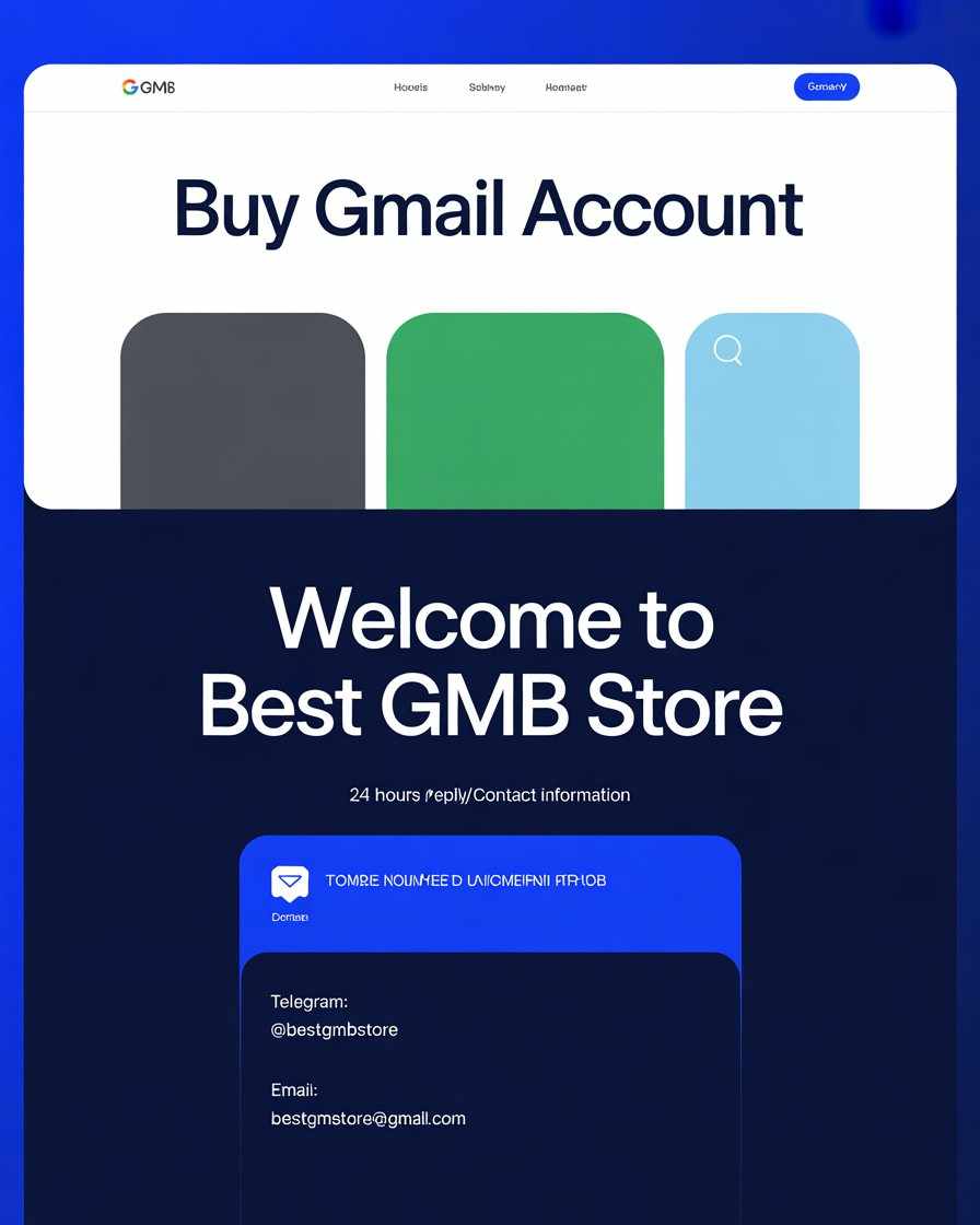 Buy Gmail Account-Bestgmbstore