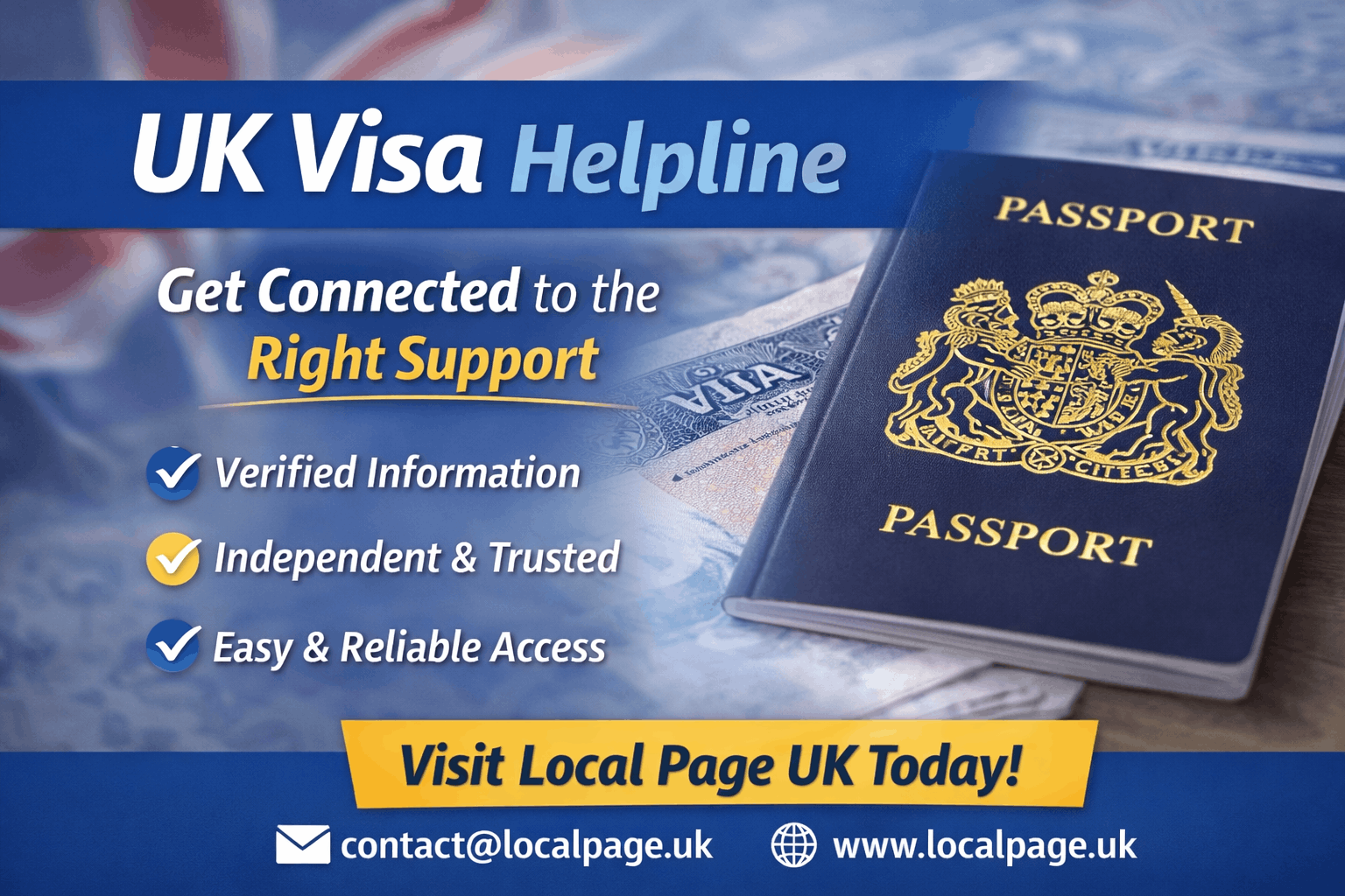 My visa is delayed, What is the UK Visa helpline number