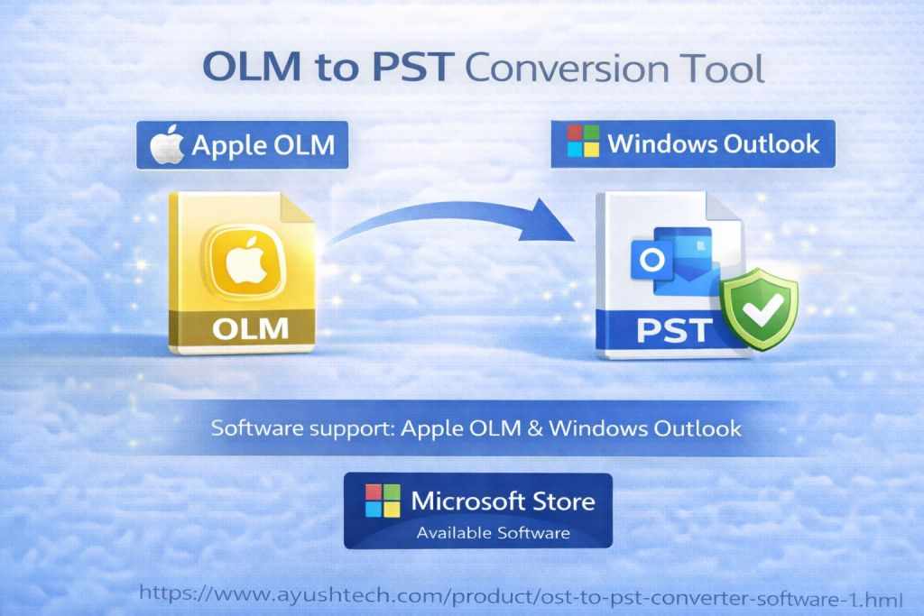 OLM to PST Converter – Easily Migration from Mac Outlook to Windows Outlook