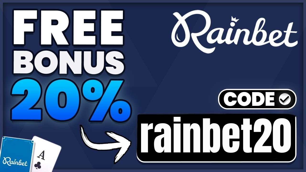 Rainbet Promo Code 2026:RAINBET20. Get 20 Free Spins & 20% Rakeback