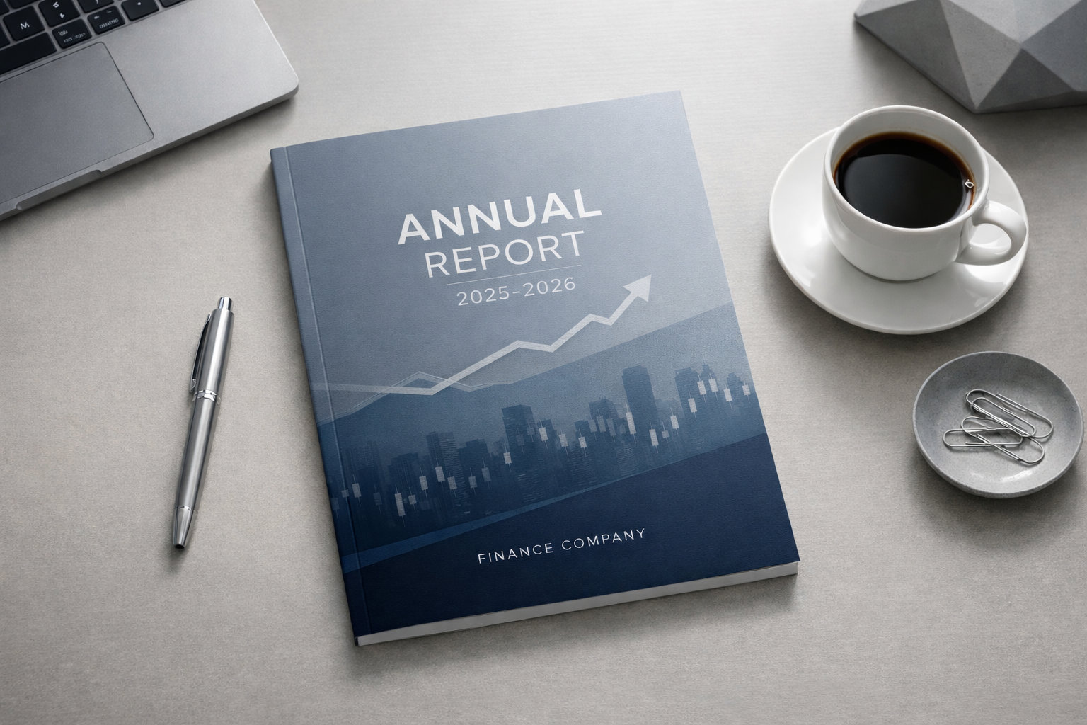 How an Annual Report Cover Influences Investor Confidence in Finance Companies