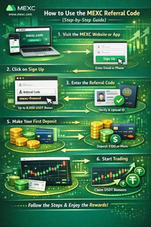 Guide to Using the Official MEXC Referral Code (mexc-814) logo