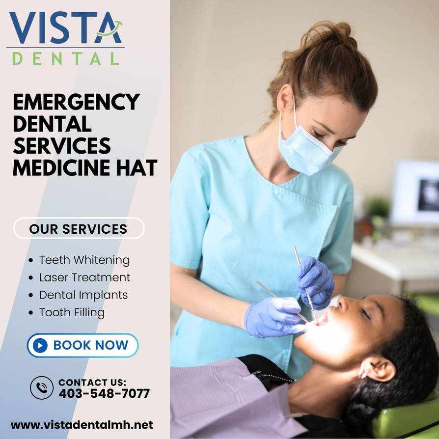 Trusted Emergency Dental Services in Medicine Hat | Vista Dental