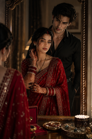 A kiss beneath the payal