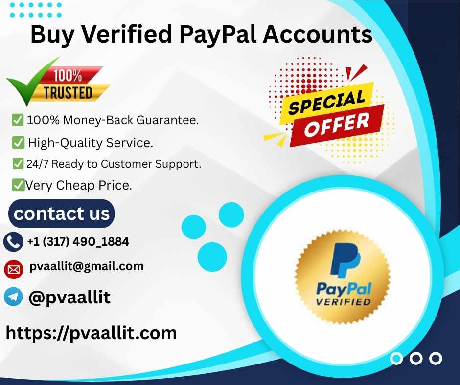 Buy Verified PayPal Accounts – Safe & Trusted