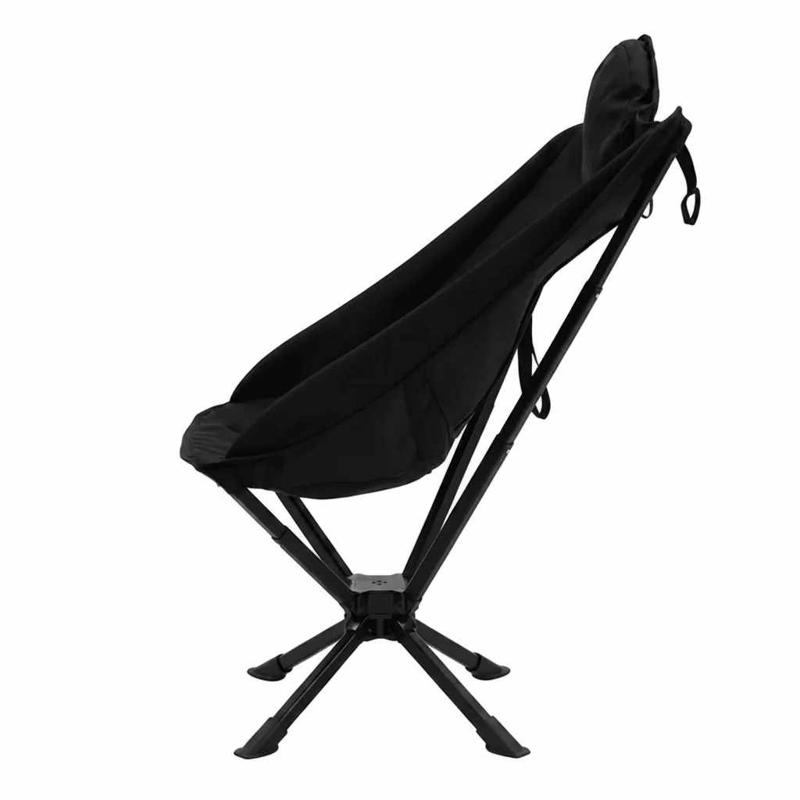 High back camping chair