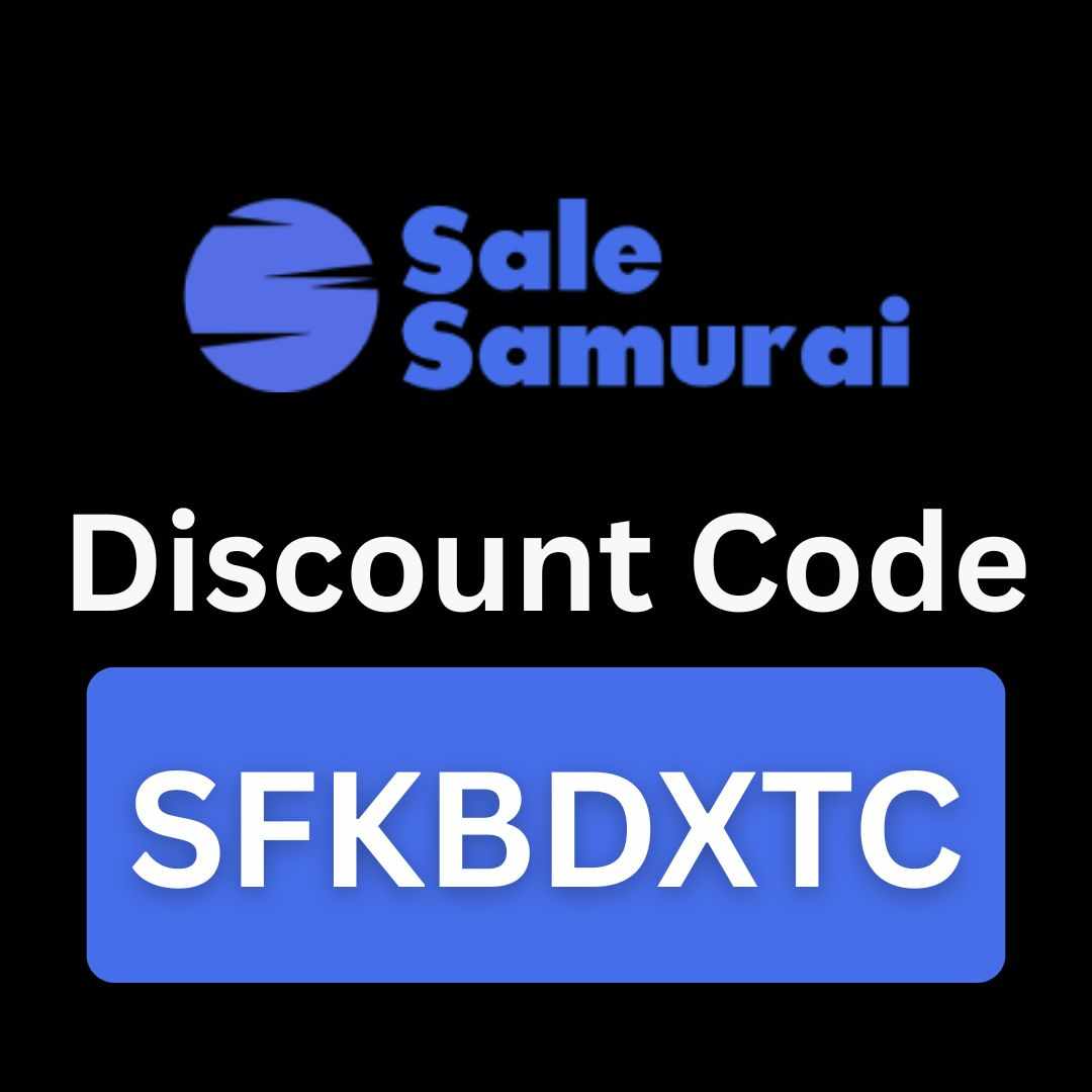 SaleSamurai Discount Code : "AVA" Get 10% Off On Your Subscription Plan