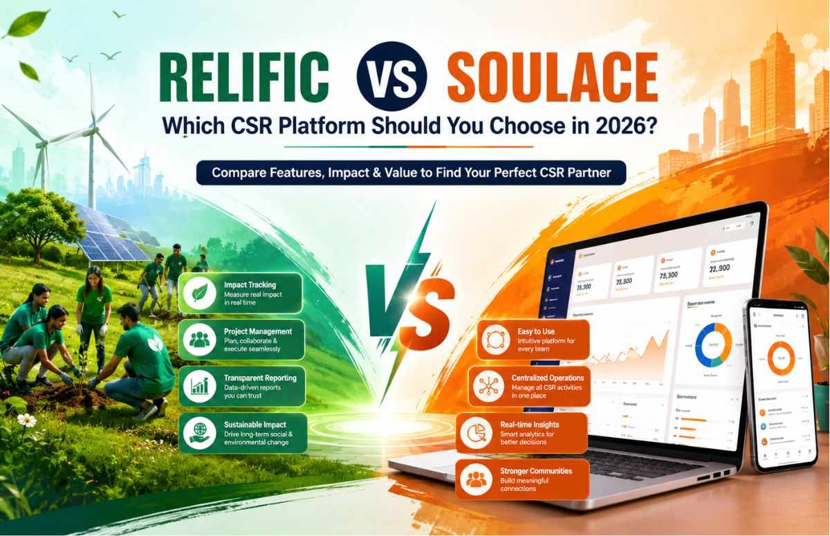 Relific vs SoulAce: Choosing the Right CSR Technology for Your Organisation