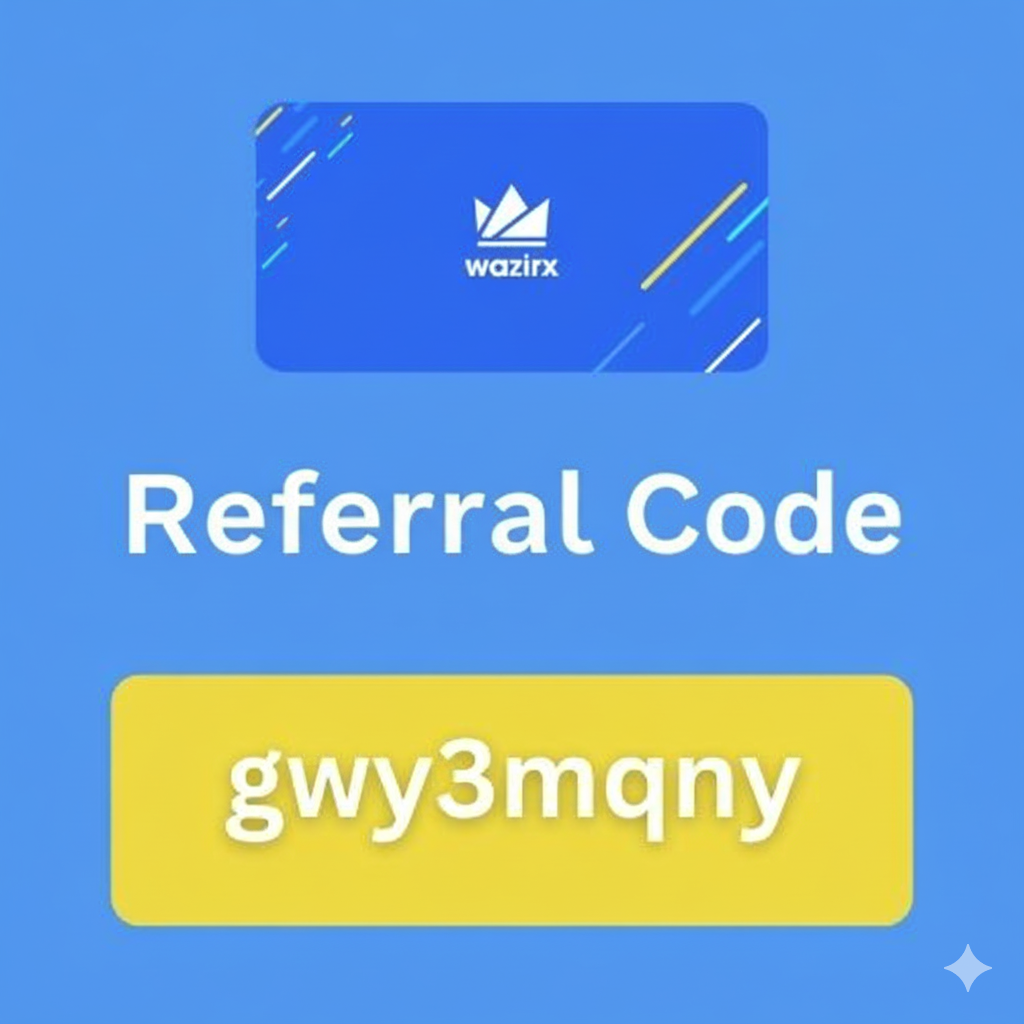 WazirX Referral Code "gwy3mqny" Get 10% Off On Trading Fees