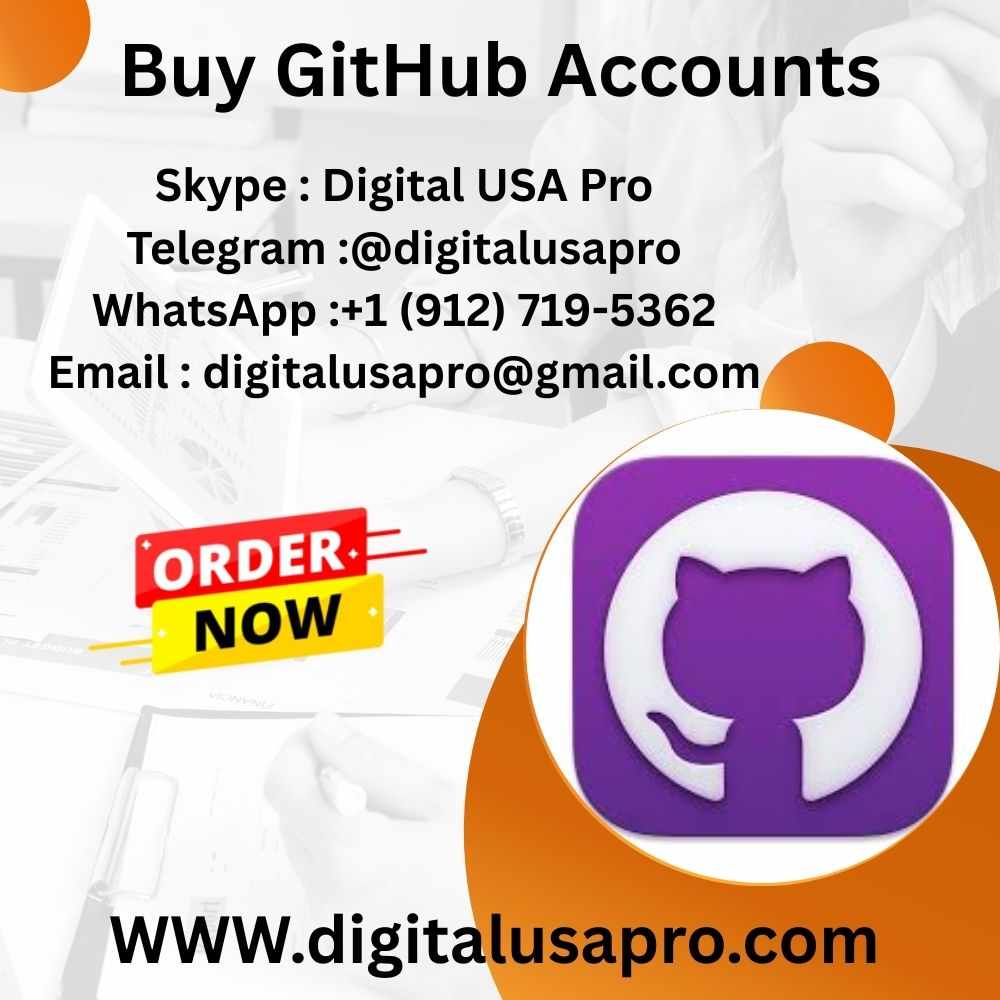 Buy GitHub Accounts - 100% Best-Quality GitHub Accounts