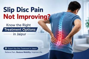 Slip Disc Pain Not Improving? Know the Right Treatment Options in Jaipur