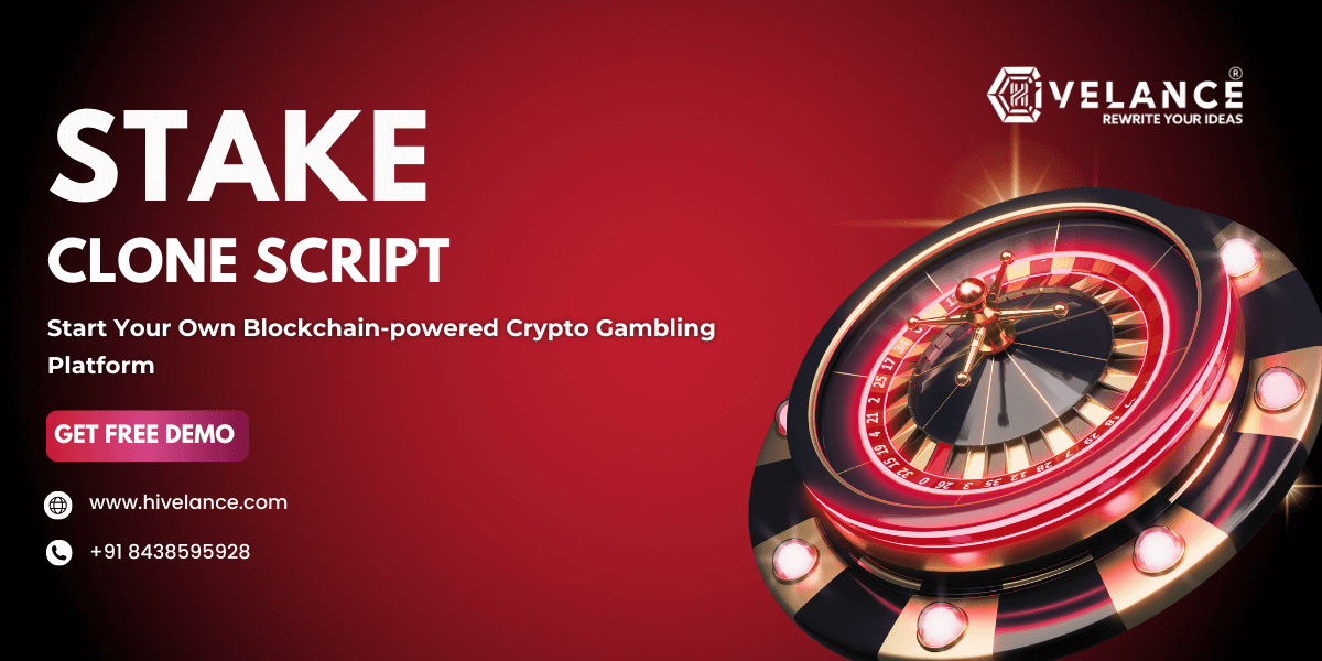 Stake Clone Script for building Feature-Rich Crypto Gambling Platform