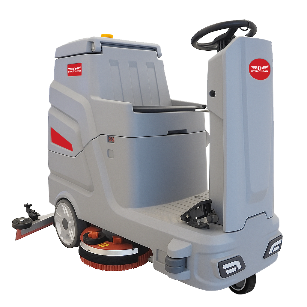Ride on Scrubber Machine by Dynaclean Industries