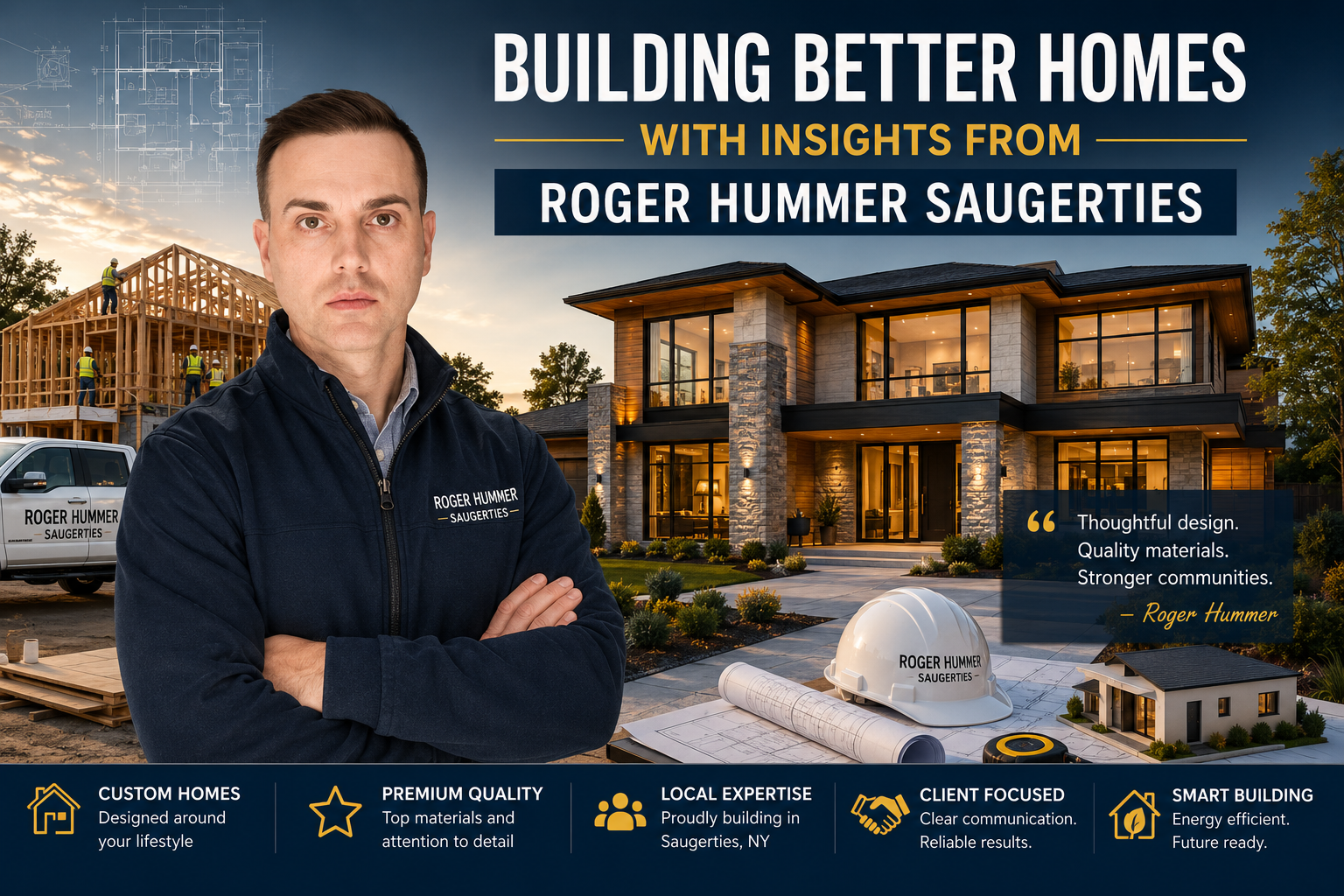 Building Better Homes with Insights from Roger Hummer Saugerties