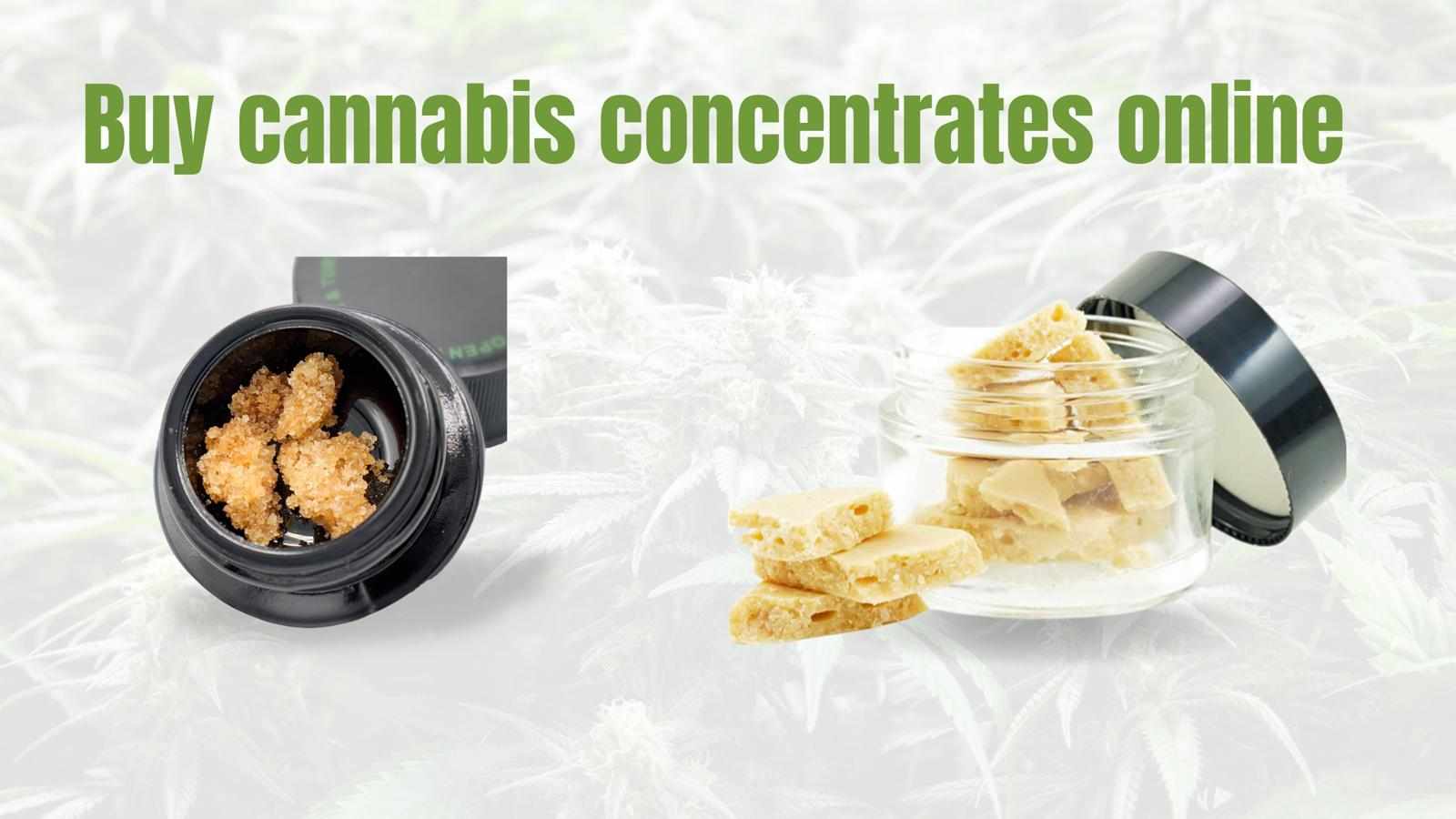 Cannabis Concentrates for Sale A Guide to Potent Options