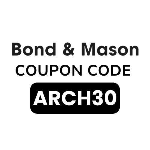 Bond & Mason Discount Code : (ARCH30) Get 15% Discount On Purchase