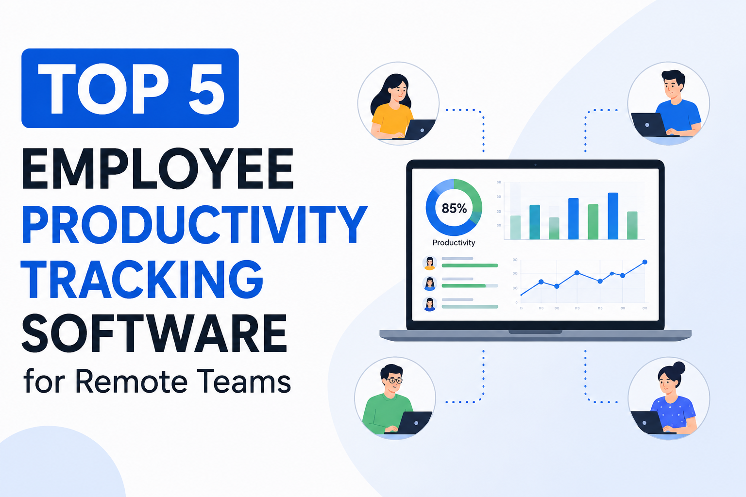 Top 5 Employee Productivity Tracking Software for Remote Teams