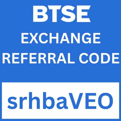 BTSE exchange Referral Code "srhbaVEO" Get 20% Off On Trading Fees