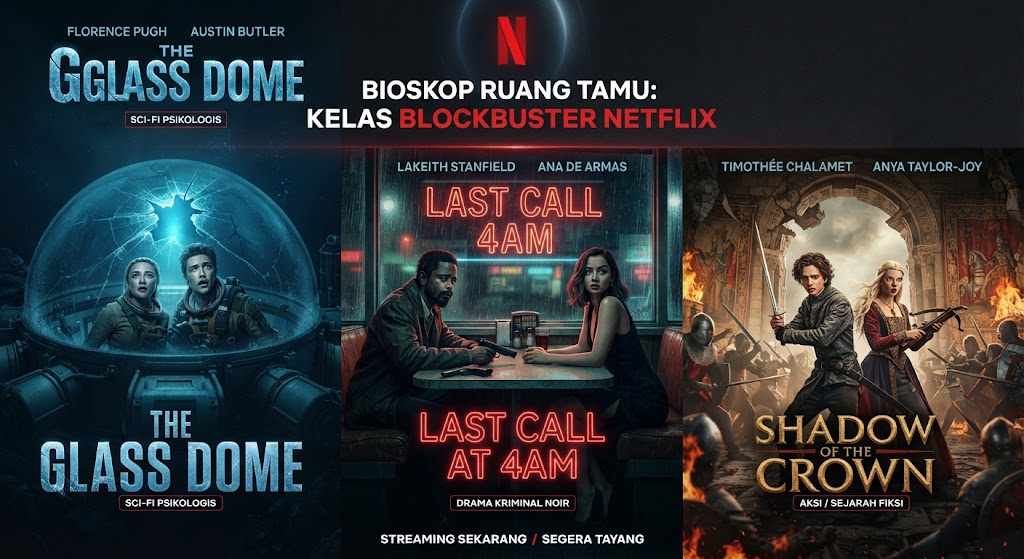 Menonton Tanpa Bioskop: Mengapa Layar Ruang Tamu Kini Jadi Kandang "Box Office" Baru