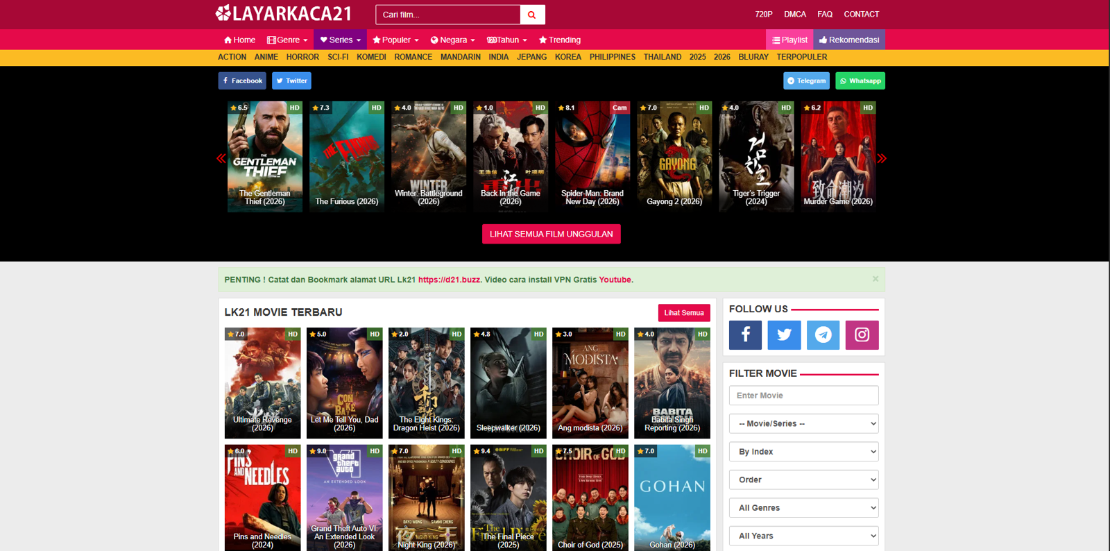 Stop Streaming di LK21! Ini 6 Platform Legal yang Wajib Kamu Coba