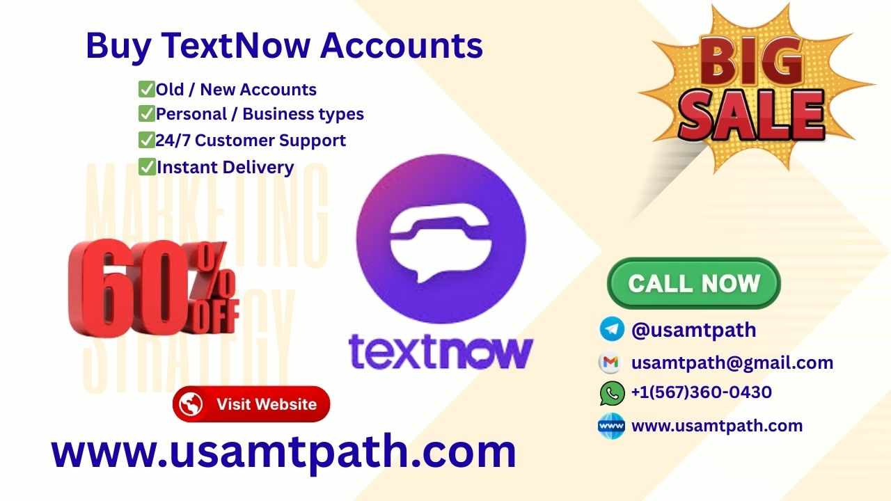 Top 6 sites to Buy TextNow accounts with safe login ...