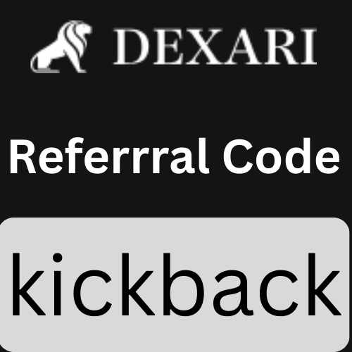 Dexari Referrral Code "kickback" Get 10% Off On Trading Fees