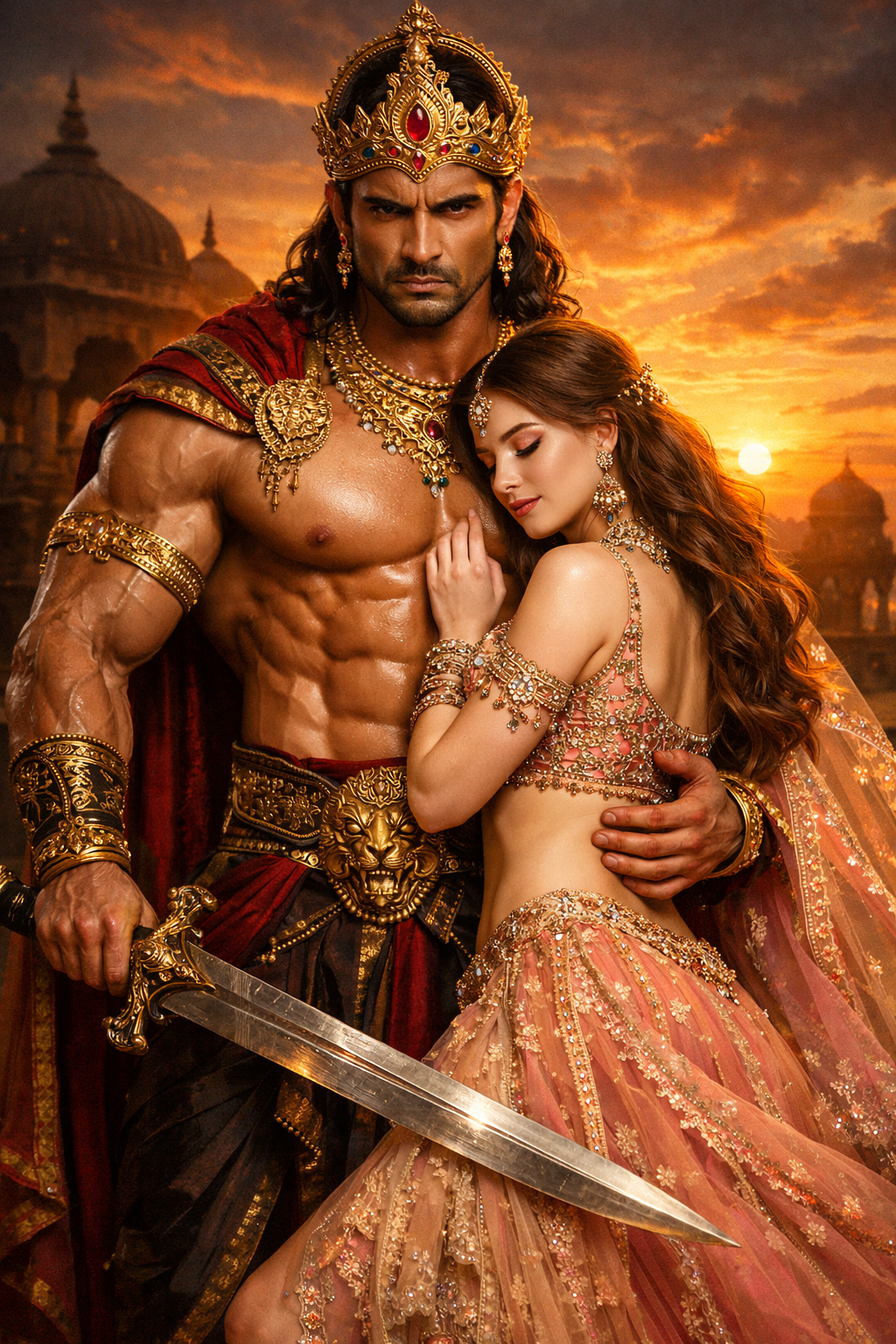 Rajshree : the queen he won.