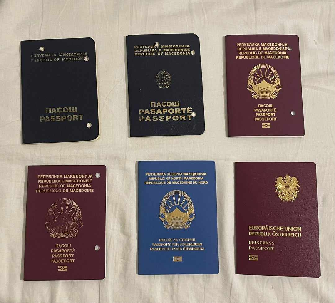 Almost all the passports I have owned in my life : r/PassportPorn