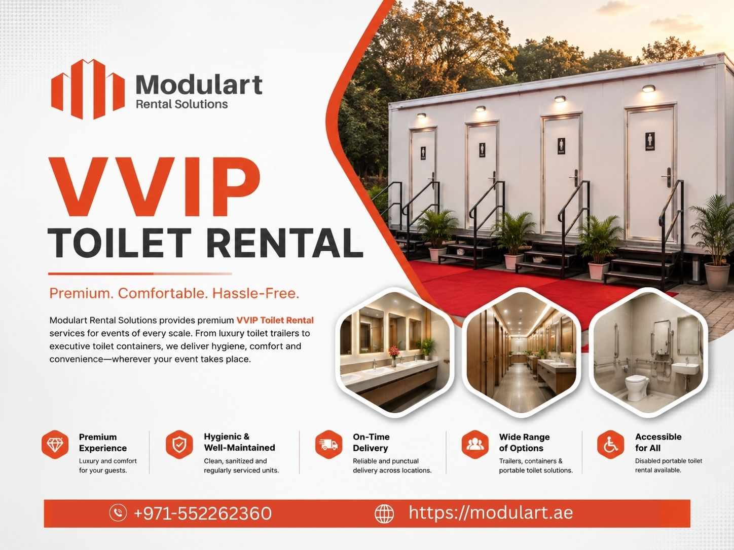 Reliable VVIP Toilet Rental for Outdoor Events
