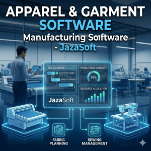 Apparel Software | Garment Manufacturing Software -JazaSoft