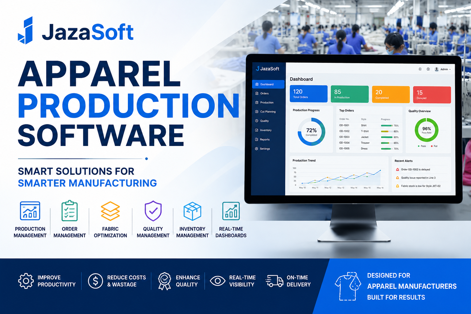 JazaSoft - Apparel Production Software | Apparel Software