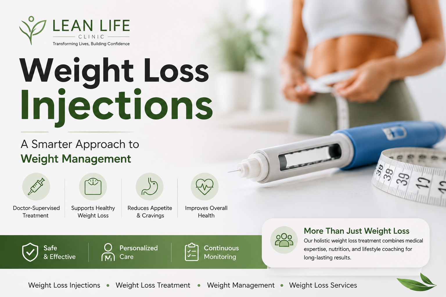 Weight Loss Injections: How They Support Safe and Effective Weight Management
