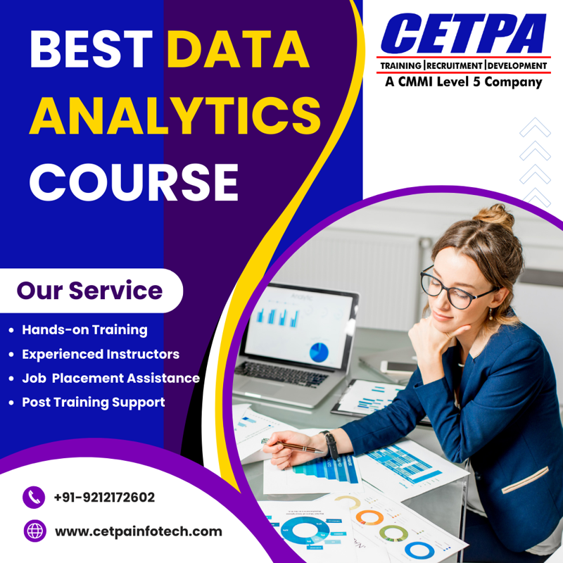 BEST DATA ANALYTICS COURSE - CETPA Infotech