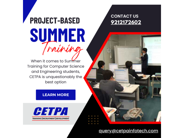 Best Summer Training Institute - CETPA Infotech