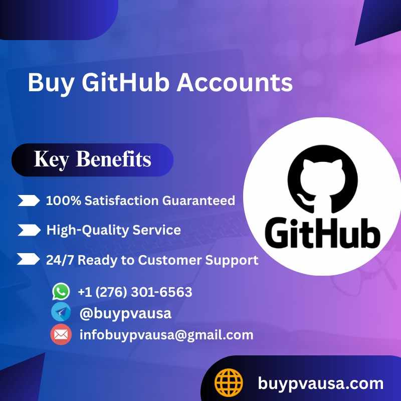 Buy GitHub Accounts – High-Quality, Ready-to-Use