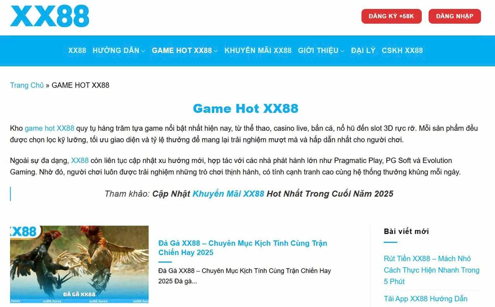 Tiêu đề Khám Phá Sức Hút Của Game Hot XX88 Trong Thế Giới Game Trực Tuyến