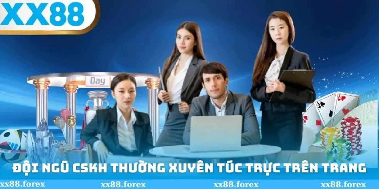 CSKH XX88 mang đến dịch vụ hỗ trợ tận tâm cho người chơi