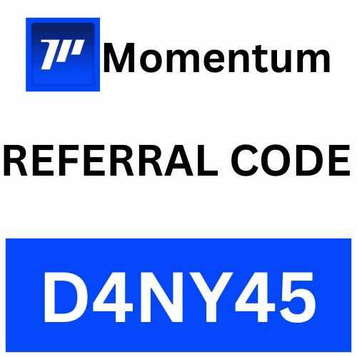 Momentum Finance Referral Code "D4NY45" Get 10% Off On Trading Fees
