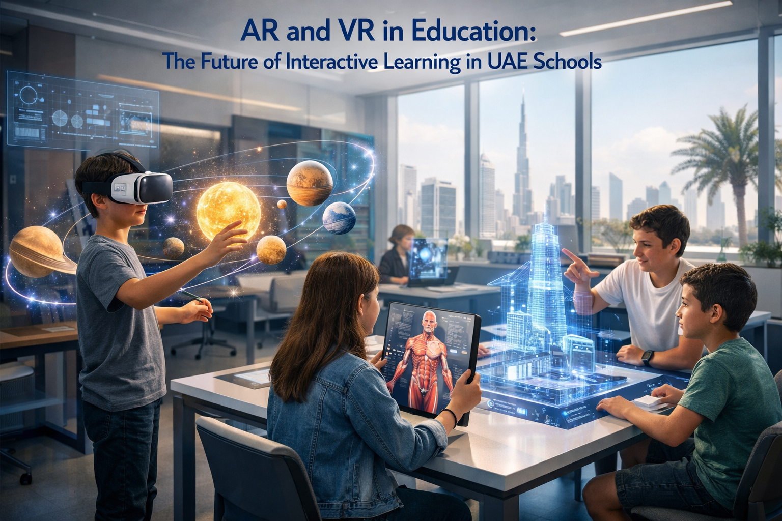 AR and VR in Education: The Future of Interactive Learning in UAE Schools