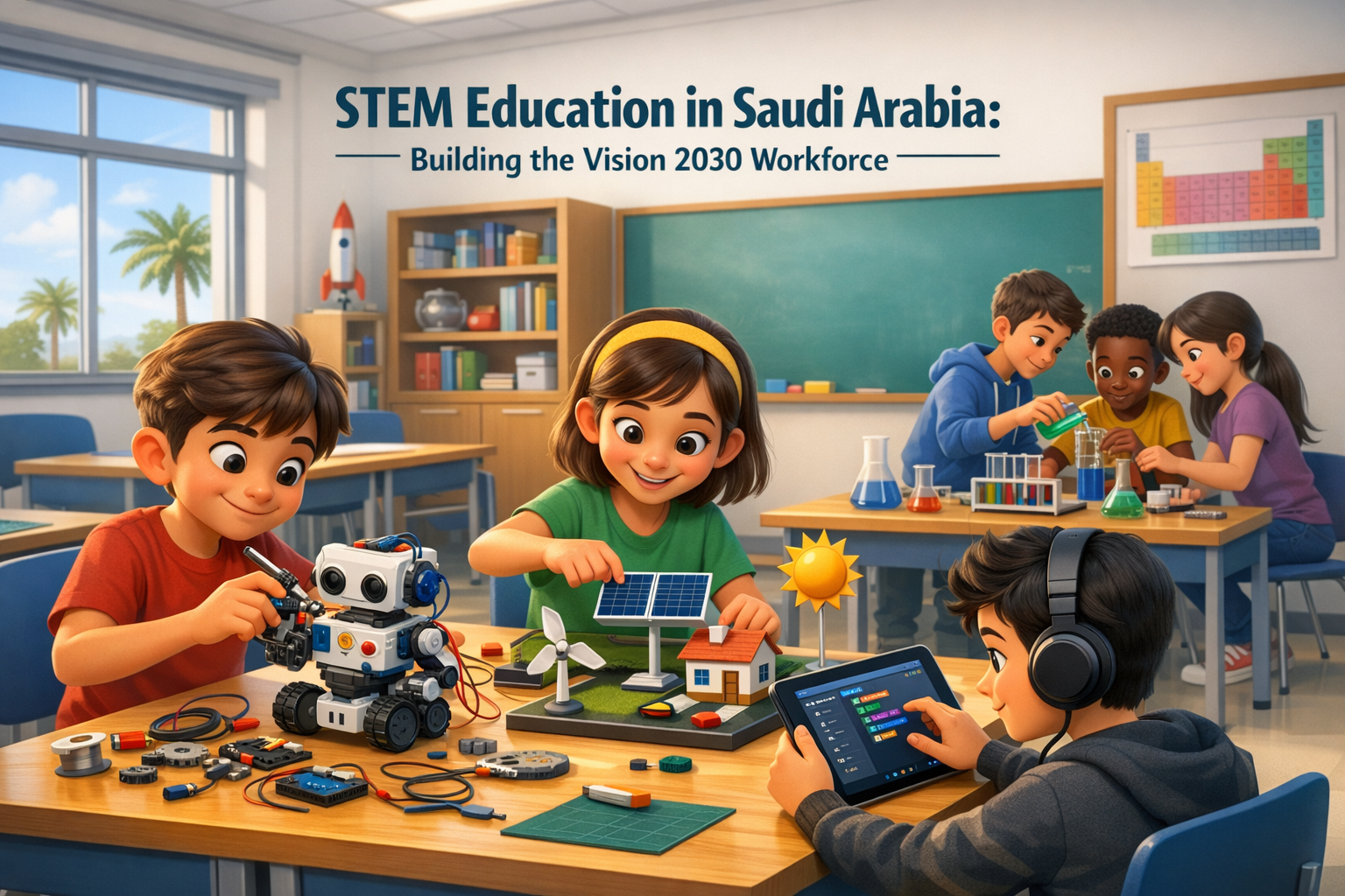 STEM Education in Saudi Arabia: Building the Vision 2030 Workforce