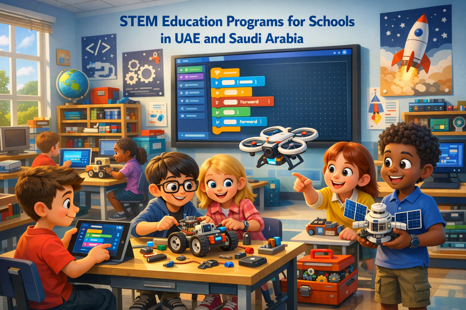 STEM Education Programs for Schools in UAE and Saudi Arabia