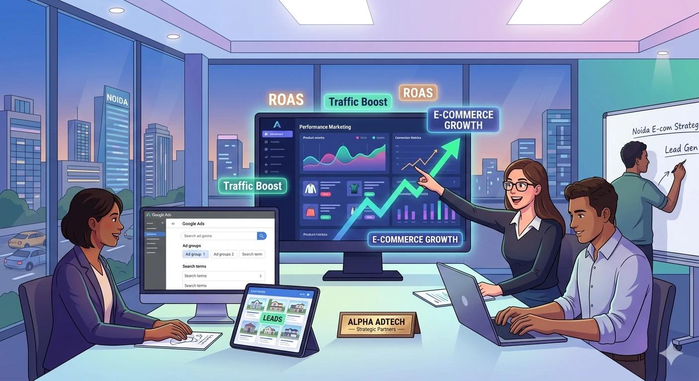 Accelerate Your Online Sales: Why You Need an E-commerce Ads Agency in Noida