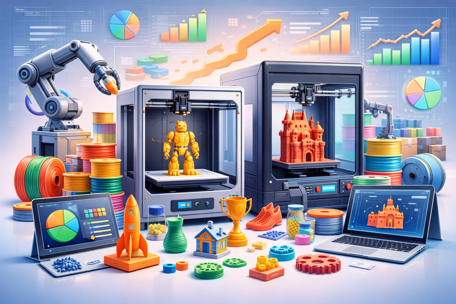 Regional Market Share Analysis of the 3D Printing Industry by 2031
