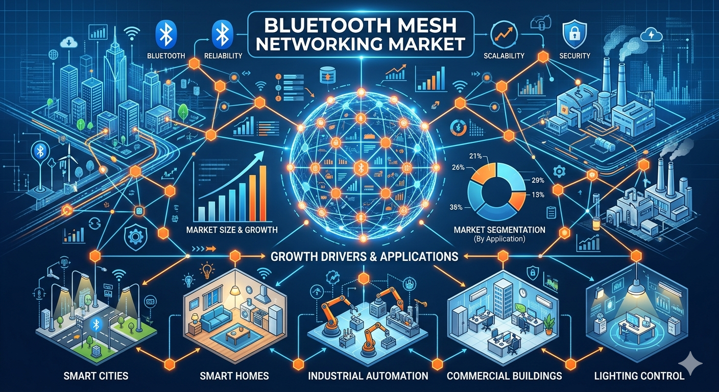 Bluetooth Mesh Networking Solutions Industry 2034: Global Trends, Growth Drivers, and Strategic Insights