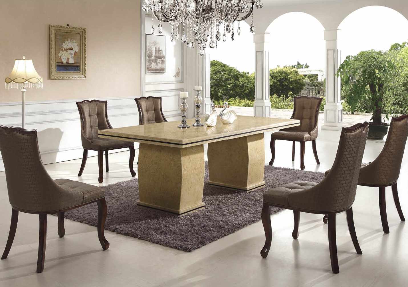 Elevate Your Dining Experience with a Luxurious Marble Dining Table