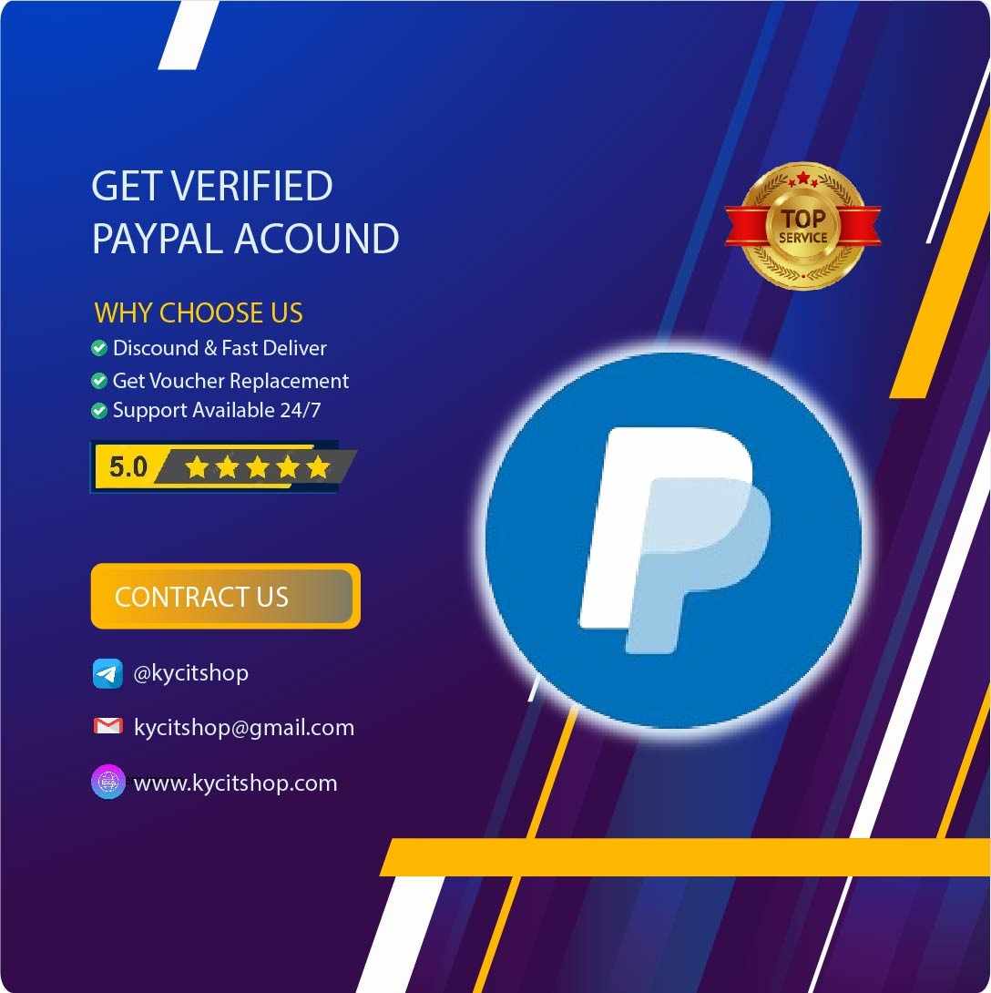 Buy Verified PayPal Accounts for Business & Personal Use