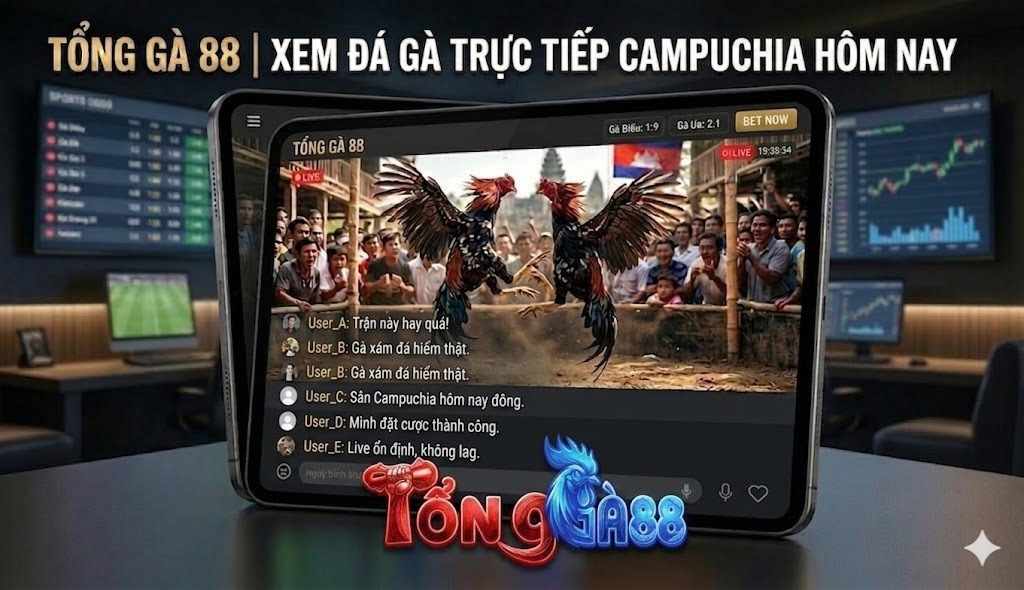 TỔNG GÀ 88 Và Trải Nghiệm Xem Đá Gà Trực Tiếp Trên Mobile